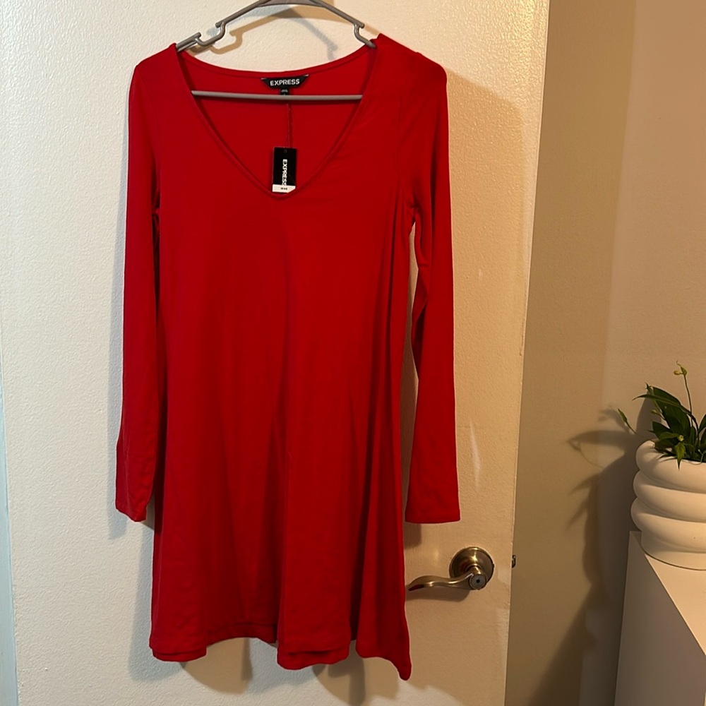 Long sleeve express dress